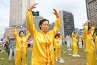 法轮功,韩国各界民众声援法轮功反迫害
