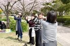 Published on 4/19/2012 法轮功,广岛樱花季节　传播法轮大法的美好（图） - 法轮大法明慧网

