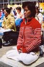 Published on 9/2/2003 图片资料：美西法会会场；美中法会期间的炼功场面
