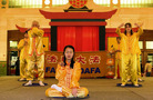 Published on 2/9/2006 西雅图中国城嘉年华会　法轮功再展风采（图）