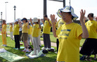 Published on 5/13/2008 庆祝法轮大法日　休士顿学员赞颂师恩浩荡（图）