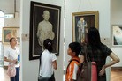法轮功,台湾花莲真善忍美展　呼唤正义良知（图）