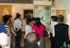 法轮功,台湾花莲真善忍美展　呼唤正义良知（图）