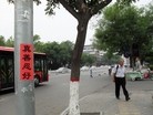 Published on 6/8/2015 法轮功,河北某市大街小巷出现真相标语 【明慧网】
