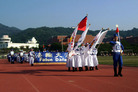 Published on 12/3/2008 台湾天国乐团扬威高雄志工运动大会（图）