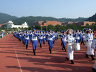 Published on 12/3/2008 台湾天国乐团扬威高雄志工运动大会（图）