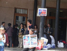 Published on 6/25/2006 俄罗斯法轮功学员远东地区洪法讲真相（图）