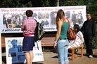 Published on 8/15/2011 法轮功,芬兰法轮功学员滨海公园传播真相（图） - 法轮大法明慧网
