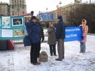 Published on 1/10/2007 俄罗斯学员圣彼得堡举办集体学法和讲真相活动（图）