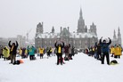 Published on 2/3/2012 法轮功,风雪中的呼唤（图） - 法轮大法明慧网
