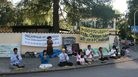 Published on 8/25/2008 法轮功,慕尼黑中领馆前抗议中共迫害法轮功（图）