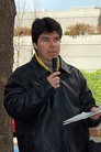Published on 3/15/2008 法轮功,旧金山集会抗议中共借奥运抓捕法轮功学员（图）