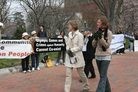 Published on 3/29/2008 法轮功,华府学员白宫前谴责中共借奥运迫害法轮功（图）