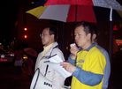 Published on 4/25/2008 法轮功,四二五精神永存　芝加哥法轮功学员中领馆前纪念（图）