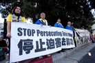 Published on 4/27/2012 法轮功,洛杉矶纪念四二五和平上访十三周年（图） - 法轮大法明慧网
