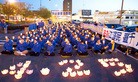 Published on 4/27/2012 法轮功,纪念四二五　纽约学员中领馆前烛光守夜 - 法轮大法明慧网
