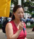 Published on 9/2/2004 2004年8月30日共和党全代会开幕日 法轮功新闻发布会讲真相