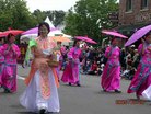 Published on 12/7/2005 圣诞游行 奥克兰法轮功学员获奖（图）