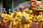 Published on 11/14/2006 桃园县芦竹乡运动会上的功法表演（图）