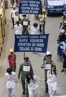 Published on 12/16/2006 法轮功,国际人权日　印尼法轮功学员游行揭露中共暴行（图）