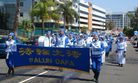 Published on 10/17/2008 悉尼法轮功学员纽卡素大巡游展风采（图）