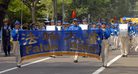 Published on 7/8/2008 八国峰会前　日本学员游行集会反迫害（图）