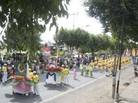 Published on 8/27/2008 法轮功学员参加印尼新亚拉佳市的建市游行（图）
