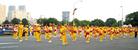 Published on 7/7/2003 法轮功参加费城美国独立节游行（图）
