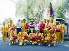 Published on 7/9/2004 圣地亚哥法轮功学员参加独立节游行再获奖励（图）
