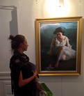 法轮功,英国著名画廊举办"真善忍美展" 【明慧网】
