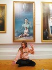 法轮功,逼真画作　观众感受慈悲与善 【明慧网】
