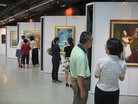 法轮功,真善忍美展传递勇气　台中市民动容 【明慧网】
