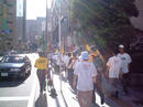 Published on 9/19/2001 纵横日本列岛徒步行走拉开序幕
