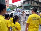 Published on 8/11/2004 “营救受迫害的孩子”单车之旅台湾桃园广获支持（图）
