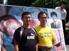 Published on 7/20/2006 中共活摘器官　台湾桃园民众联署抗议（图）