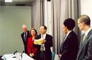 Published on 1/23/2001 蒙特利尔就张昆仑教授释放举行新闻发布会
