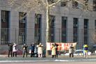 图片报导：营救亲属步行活动在纽约市中国城举行
