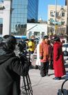 图片报导：营救亲属步行活动在纽约市中国城举行
