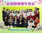法轮功,韩国各地大法弟子恭祝师尊过年好