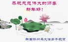 法轮功,韩国各地大法弟子恭祝师尊新年好(17条)