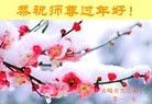 法轮功,大陆大法弟子恭祝师尊新年好（45条）
