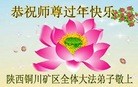 法轮功,陕西大法弟子恭祝师尊新年快乐（19条）
