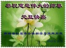 法轮功,新学员恭祝师尊元旦快乐(25条)
