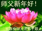 法轮功,大陆大法弟子恭祝师尊元旦快乐(64条)

