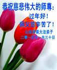 法轮功,济南大法弟子恭祝师尊过年好(27条)
