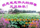 法轮功,陕西大法弟子恭祝师尊新年好(21条)