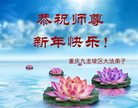 法轮功,重庆大法弟子恭祝师尊新年好(25条)