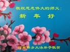 法轮功,河南大法弟子恭祝师尊新年好(27条)