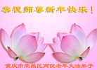 法轮功,重庆大法弟子恭祝师尊新年好(24条)