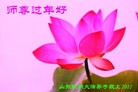 法轮功,青岛大法弟子恭祝师尊新年好(28条)